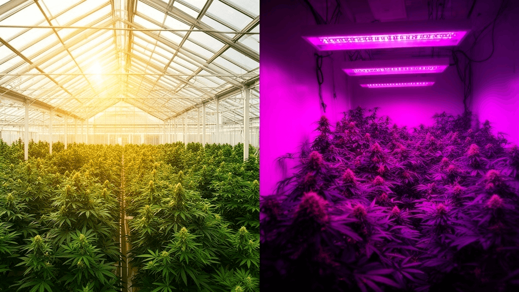 Sealed Venlo Greenhouses vs. Indoor Cannabis: Why Greenhouse Technology Delivers Pharmaceutical Grade at Lower Cost